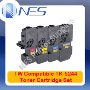 TW TK-5244C/M/Y/K High Yield Compatible Toner Set->Kyocera M5526/M5526CDW/P5026CDW/P5026CDN
